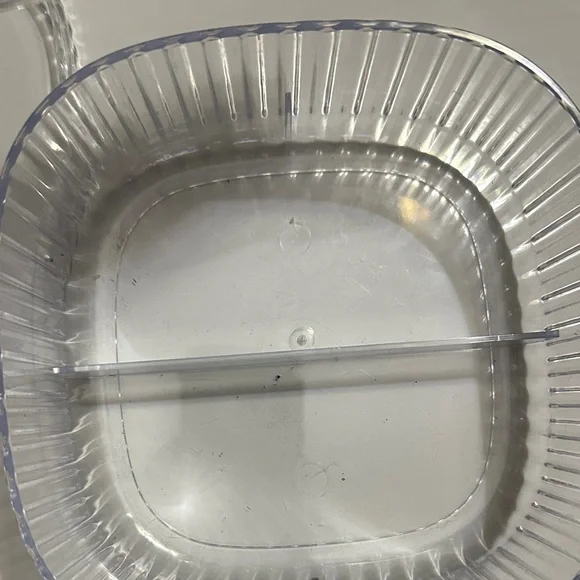 Clear Storage Container with Orange Handle - Picture 5 of 13